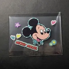ミッキーマウス　ステッカー　おすそ分け