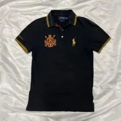 希少 レア ビッグポニー ラルフローレン ブラック ポロシャツ swag y2k