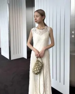 Ameri MEDI SWITCH LACE SOFT DRESS