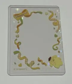 ポムポムプリン　硬質カードケース　サンリオ