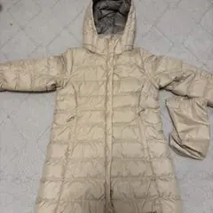 モンベル トラベルダウンロングコート　EX800FP