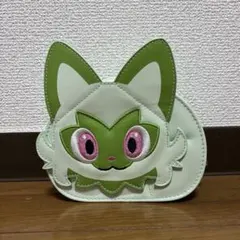 【最終お値下げ】ポケモン　ニャオハ　フェイスポーチ