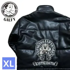 【数回着用】値下げ対応◎GALFY レザージャケットブルゾンXLサイズ