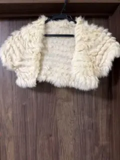 パーティ　結婚式用　 ファー ボレロ