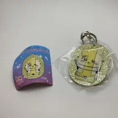 キーホルダー（ラッコ）　ラメアクリルキーホルダー1　ちいかわ