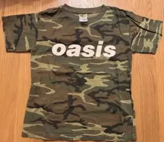 【激レア・当時物】Oasis 迷彩ロゴ ヴィンテージTシャツ リアム・ギャラガー 00S oasis オアシス ノエル・ギャラガー ロンT 長袖Tシャツ フォトT