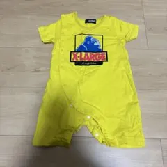 X-LARGE ゴリラプリントロンパース