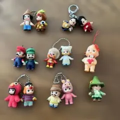 球*郎様 コスチュームキューピー　マスコット　キーホルダー　まとめ売り