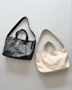 【LOWRYSFARM】ノベリティ 2wayショルダーバッグ ブラック