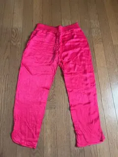 ZARA サテンパンツ ピンク XS