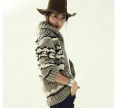 アメリカンラグシー　カウチンニット　カーディガン