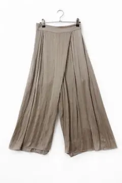 極美品☆ロペピクニック ROPE PICNIC プリーツワイドパンツ 38