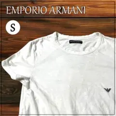 EMPORIO ARMANI 半袖Tシャツ ホワイト Sサイズ アルマーニ
