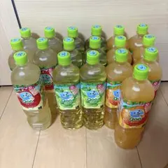 Qoo まとめ売り　白ぶどう　オレンジ　りんご　18本　950ml　大容量　大量のサムネイル