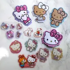 おすそわけ ハローキティ サンリオ ステッカー フレークシール