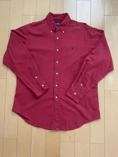 Ralph Lauren 長袖シャツ レッド Lサイズのサムネイル