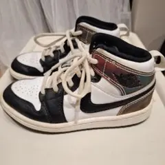 Air Jordan ハイカットスニーカー ブラック/ホワイト　１７cm