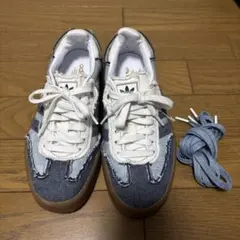 アディダスオリジナルス SAMBA デニム スニーカー