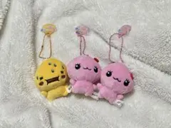 しずくちゃん　ガチャガチャぬいぐるみ　あせおくん　うるおいちゃん