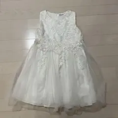 Dinielephant ホワイトドレス 130