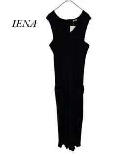 IENA 【未使用】 オールインワン　リブニット　ブラック