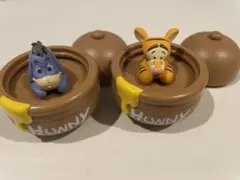くまのプーさん ガチャガチャ カプセルトイ リング イーヨー ティガー