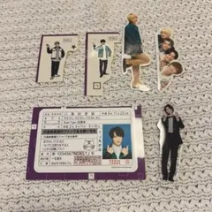 TravisJapan 川島如恵留 ステッカー アクスタ ※セット売り