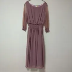 TIENS ecoute ウエストシャーリングシフォンドレスのサムネイル