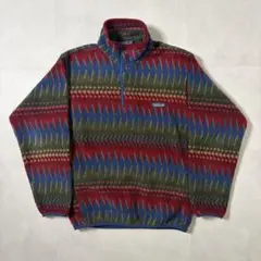 【激レア】USA製 パタゴニア シンチラ スナップT ミネハハ柄 フリース XS