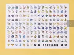 ポケモン スリーコインズ 30周年 ウォールステッカー 151匹