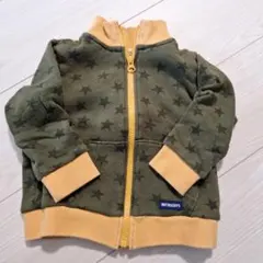 ミキハウス　ホットビスケッツ　パーカー