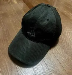 【adidas】メッシュキャップ ブラック