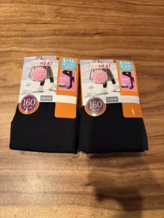 【新品】しまむらFIBER HEAT 起毛タイツ L ～LL 160 デニール