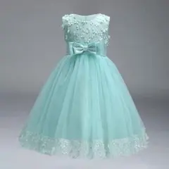 ミントグリーン キッズドレス　発表会