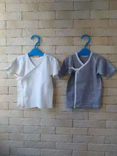 キムラタン 赤ちゃん本舗 短肌着2枚セット　コンビ肌着のおまけ付き