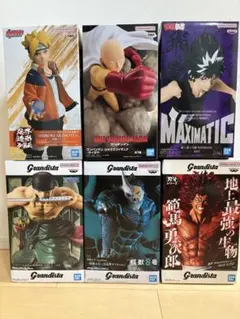 アニメフィギュア６体セット まとめ売り