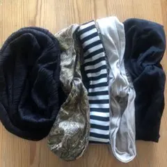 ヘアターバン5点セット