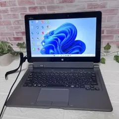 ★タッチパネル美品 SSD128GB★Q616/P 高解像度 ノートPC153