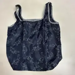 ピーターラビット エコバッグ ネイビー　約38cm×38cm×まち15cmのサムネイル