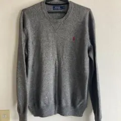 Polo Ralph Lauren グレー Vネックセーター