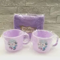 ディズニー ファンタジースプリングスホテル エコバッグ１個 コップ２個