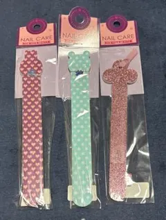 新品　キラキラネイルファイル　3種セット