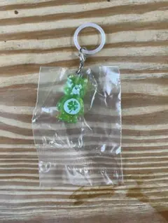 ケアベア　クリアマスコットチャーム2 めじるしアクセサリー　ガチャ