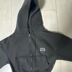 Thrasher フルジップ クロップドパーカー 黒セットアップ限定品　急げ購入