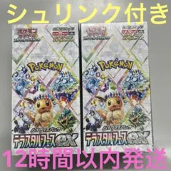 シュリンク付き❗️ポケモンカード　テラスタルフェスex まとめ売り　2BOX