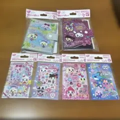 たまもりしーる帳セット2種類＋たまもりしーるリフィル4種