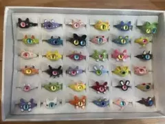 カラフルキャラクター指輪セット（ランダム6種入）