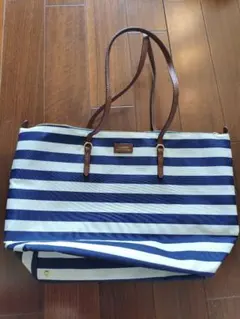 LAUREN RALPH LAUREN ボーダートートバッグのサムネイル