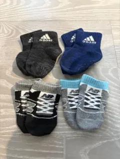 adidas・New Balance キッズ靴下セット