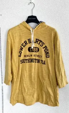 メンズ 両面パーカー サイズL